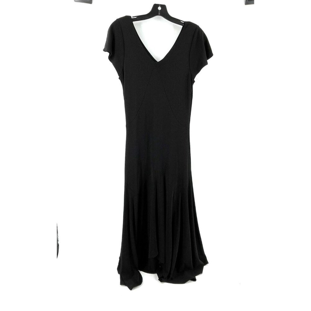 Jones New York Women's Black Sleeveless Long Party Cocktail Dress Size Small